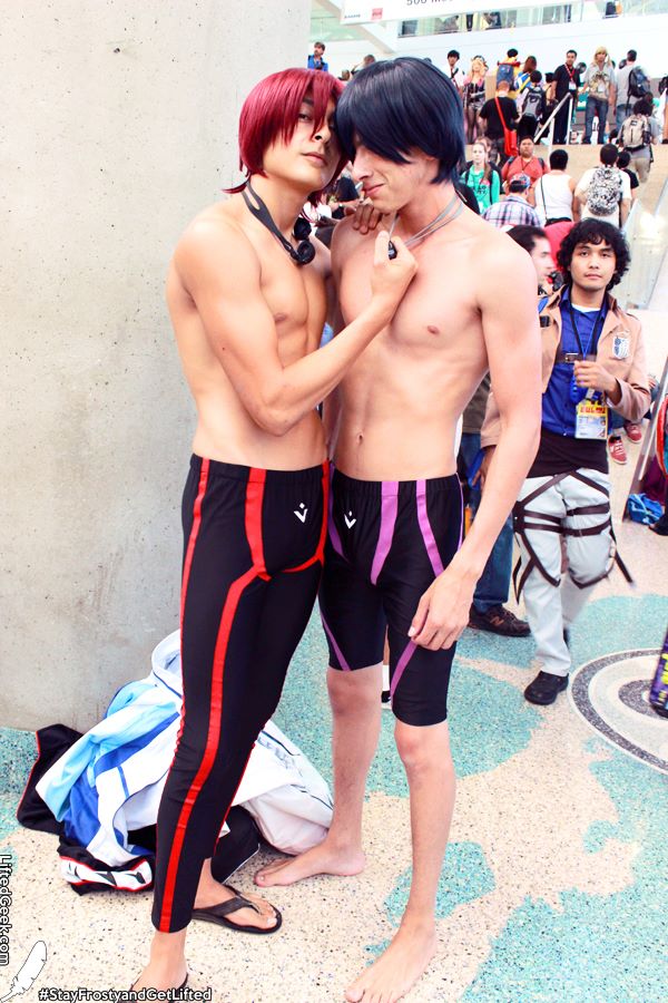Free! was also well represented