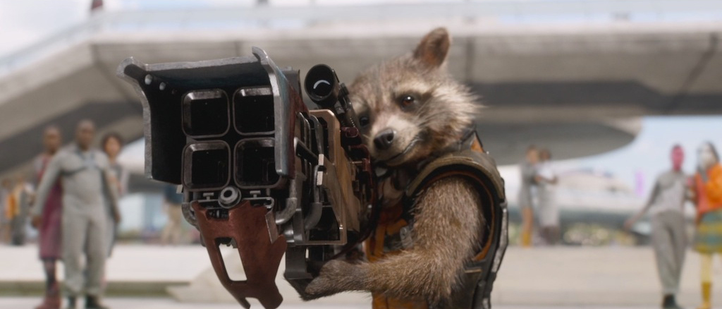 Rocket damn near stole the show!