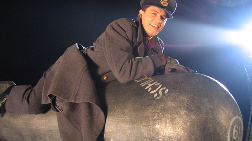 Yes. That's him. The man riding the bomb... Beautiful, isn't he?