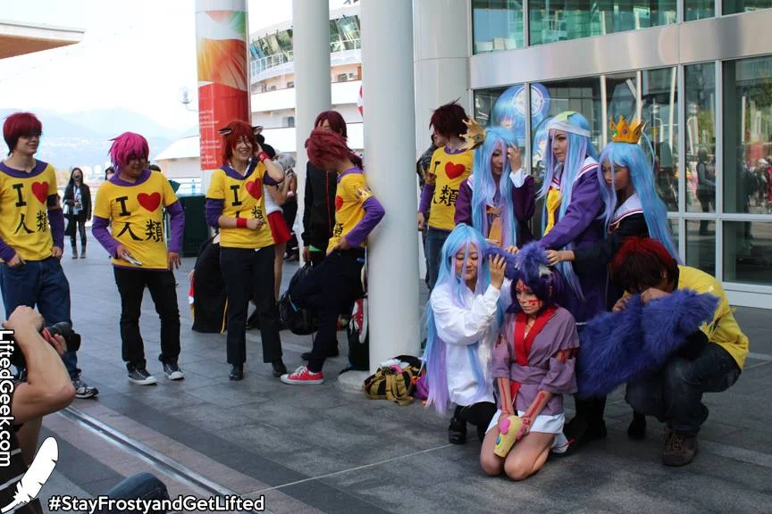 No Game No Life ... seemingly one of the most popular cosplays at AniRevo 2014