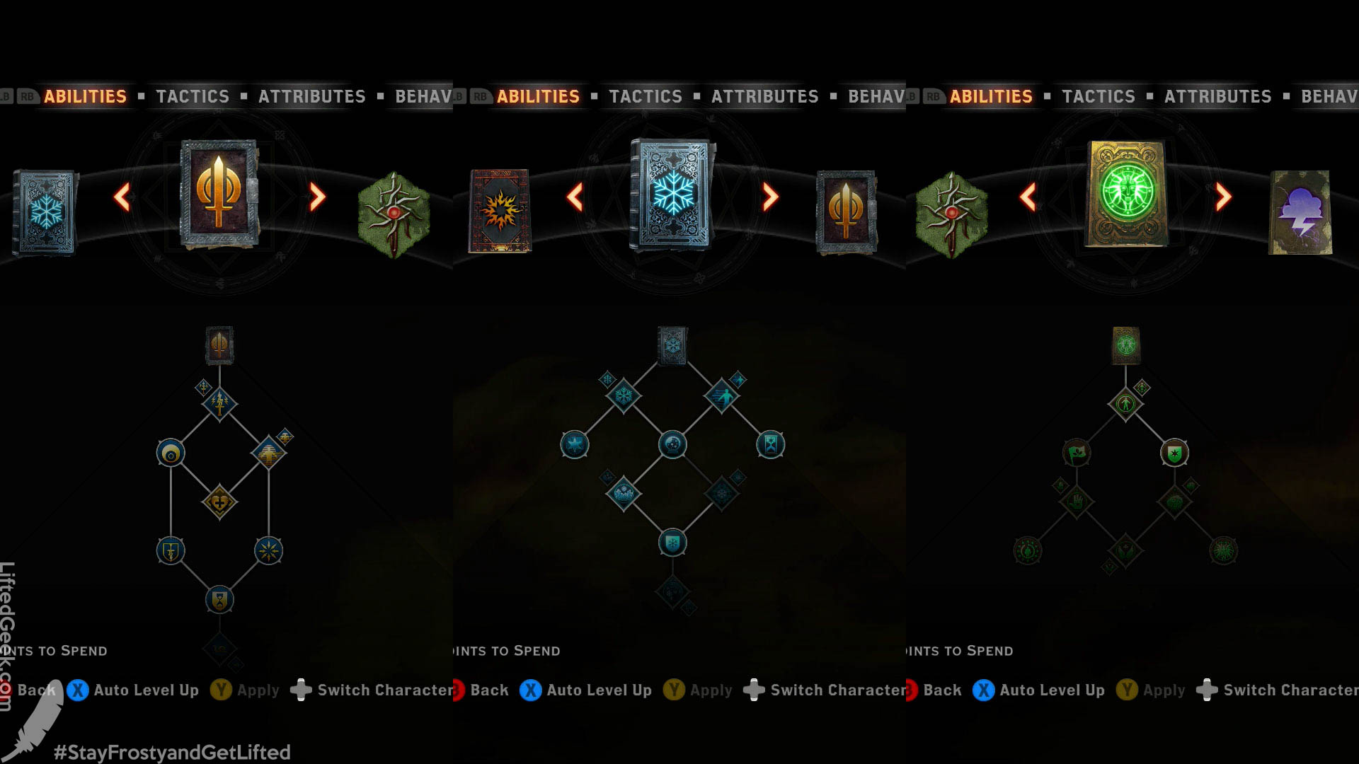 These are the three sub-classes you will utilize in this build