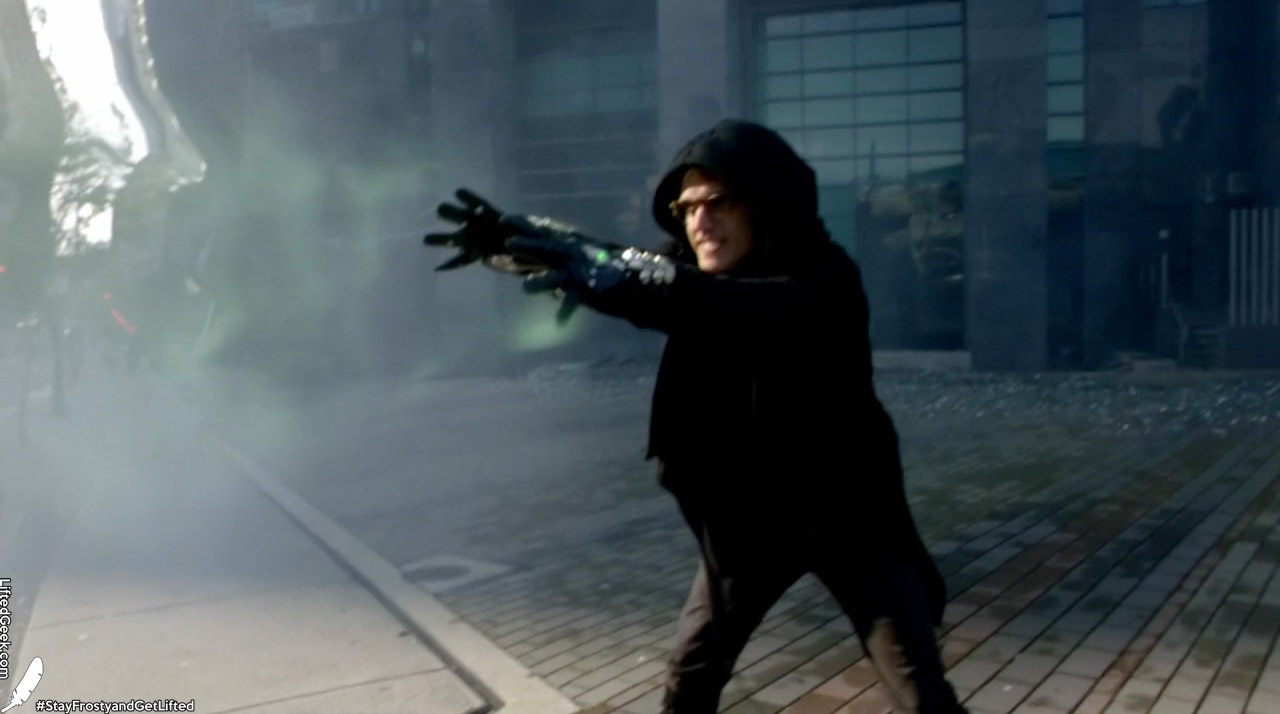 The Pied Piper flexing his sound and fury