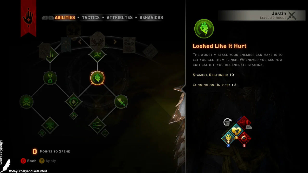 more stamina helps to keep the hits hitting!