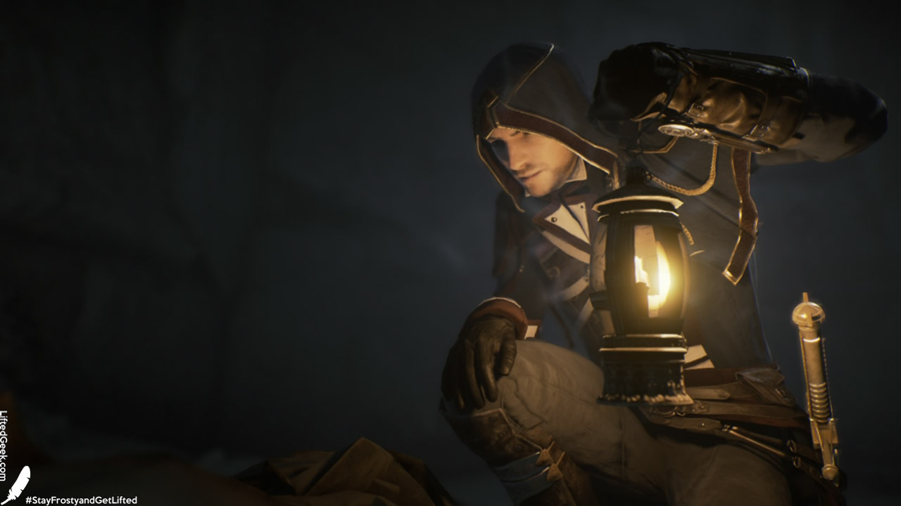 France by lamplight