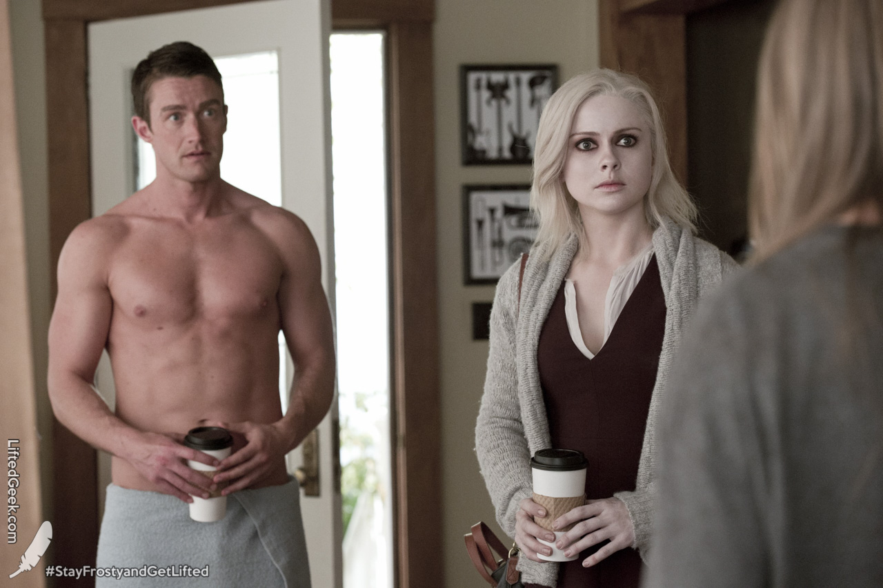 Liv's "socially awkward penguin" moment...