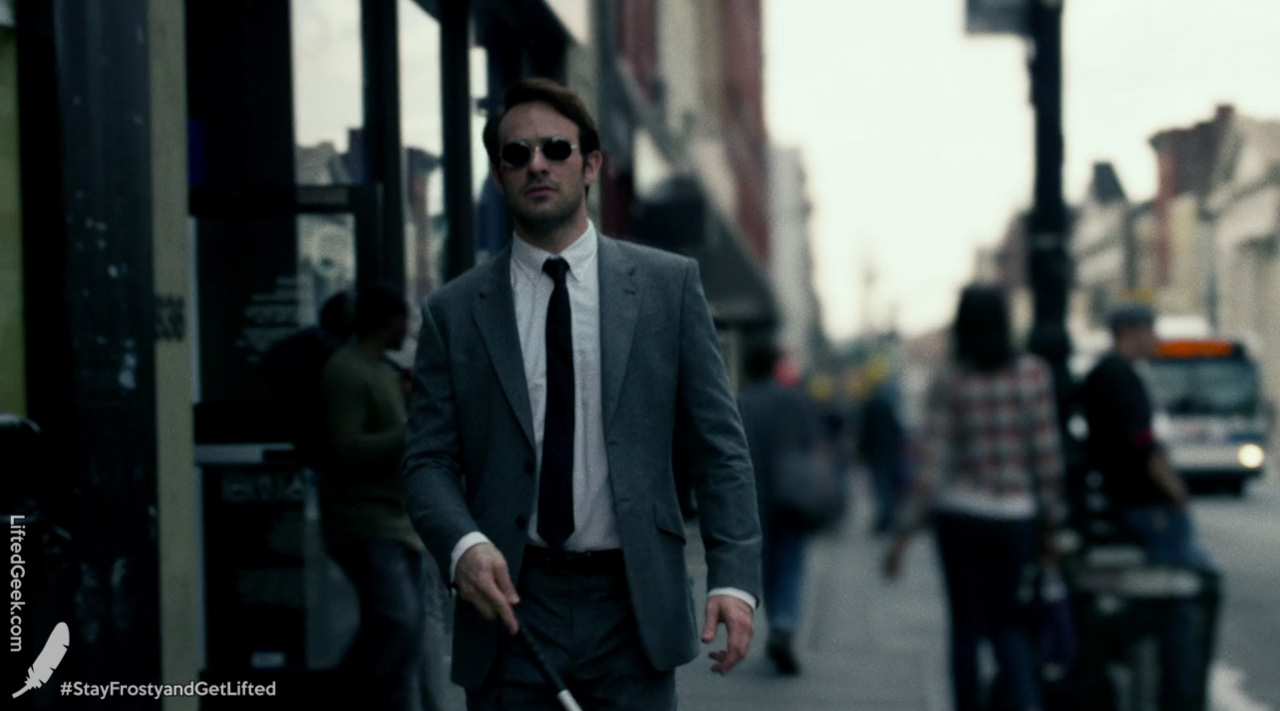 Charlie Cox as Matt Murdock/Daredevil on Marvel's Daredevil