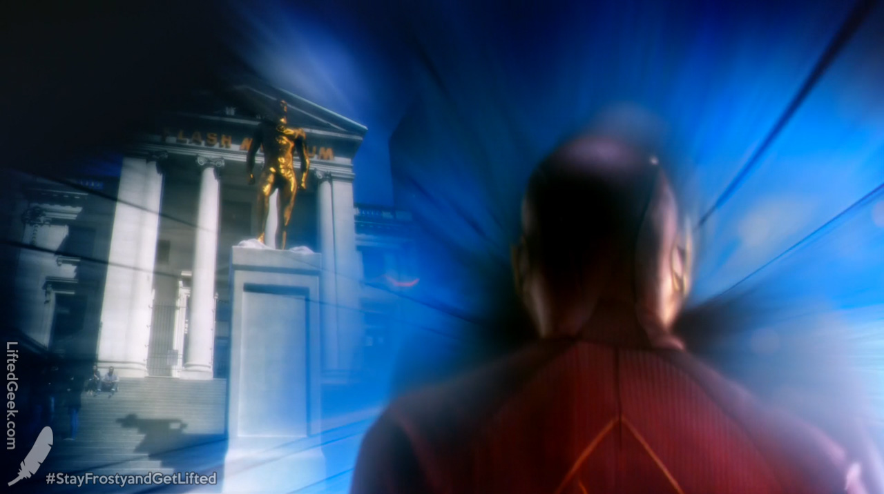 the Flash museum a la silver age DC comics