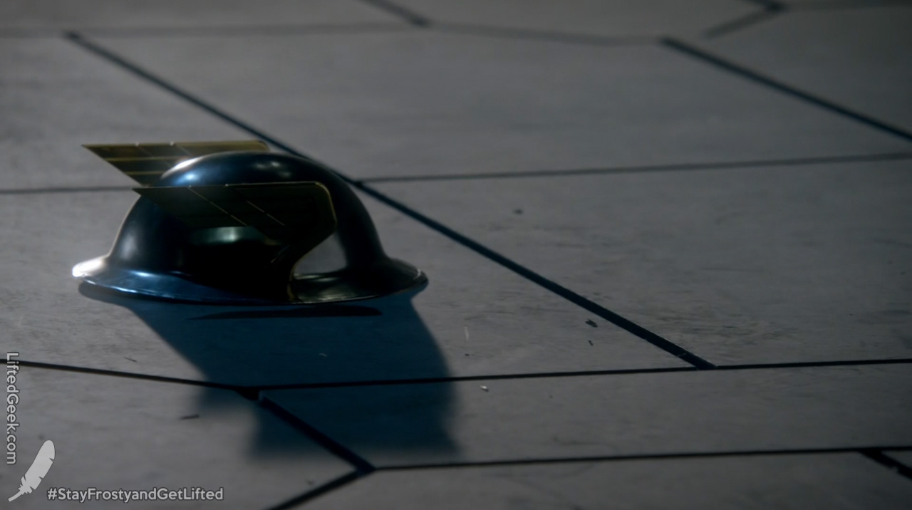 Jay Garrick, the golden age Flash's helmet