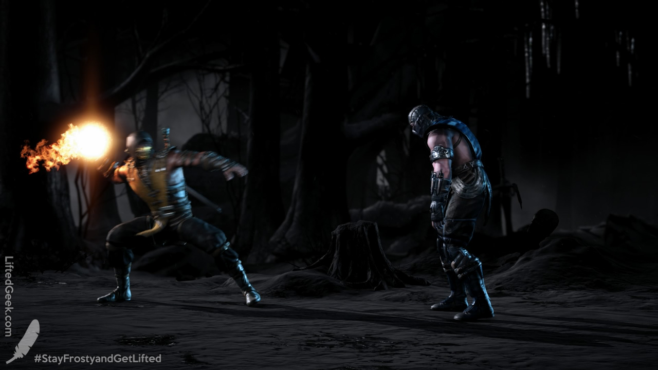 Prompt Scorpion and Sub-Zero from Mortal Kombat X