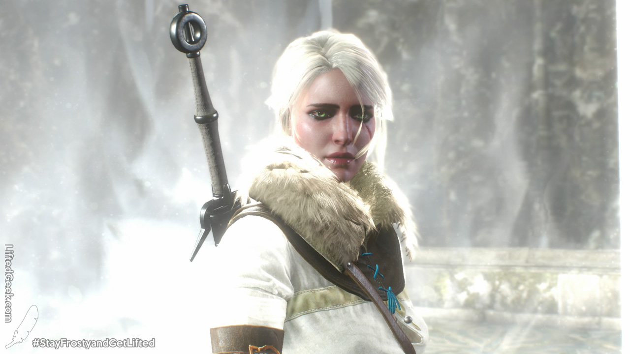 the tale is just as much Ciri's as it is Geralt's