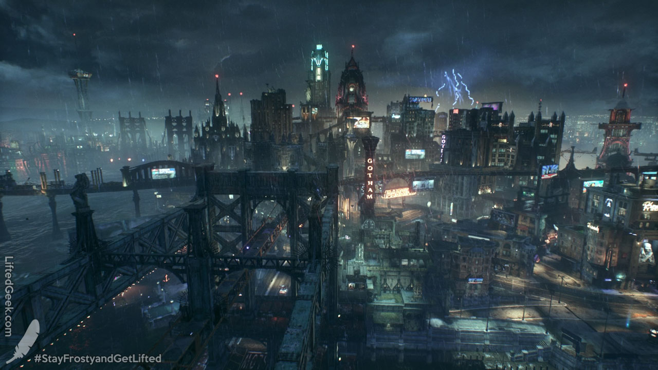 Gotham is huge
