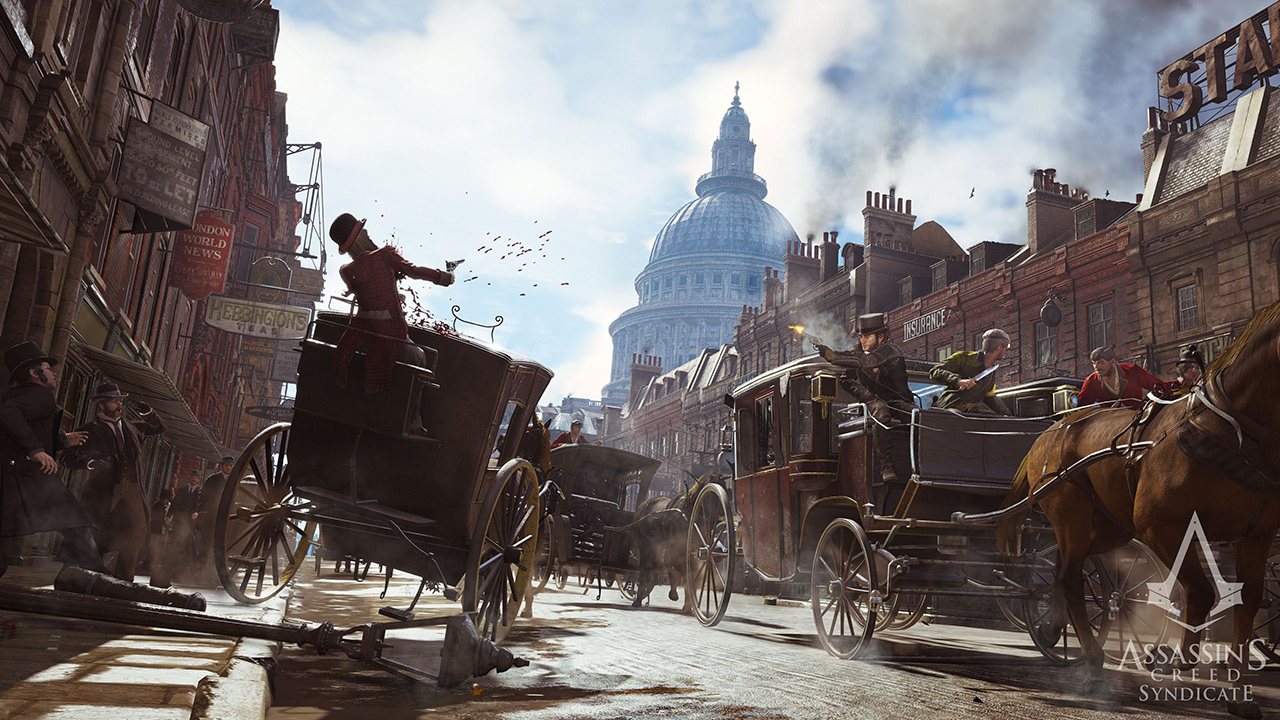 what better way to spice up AC than with horse-drawn carriage drive-bys?