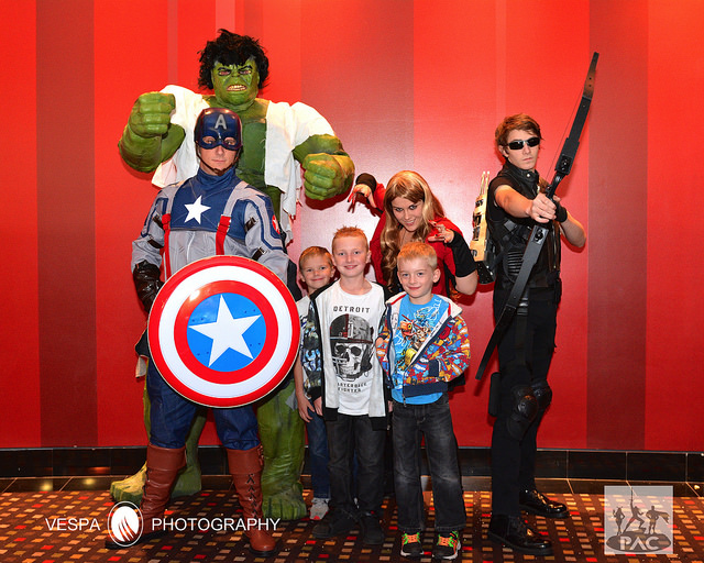 The Avengers movie screening