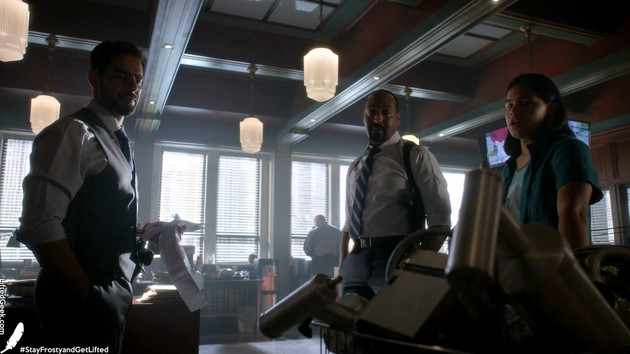 Cisco with his meta human toys