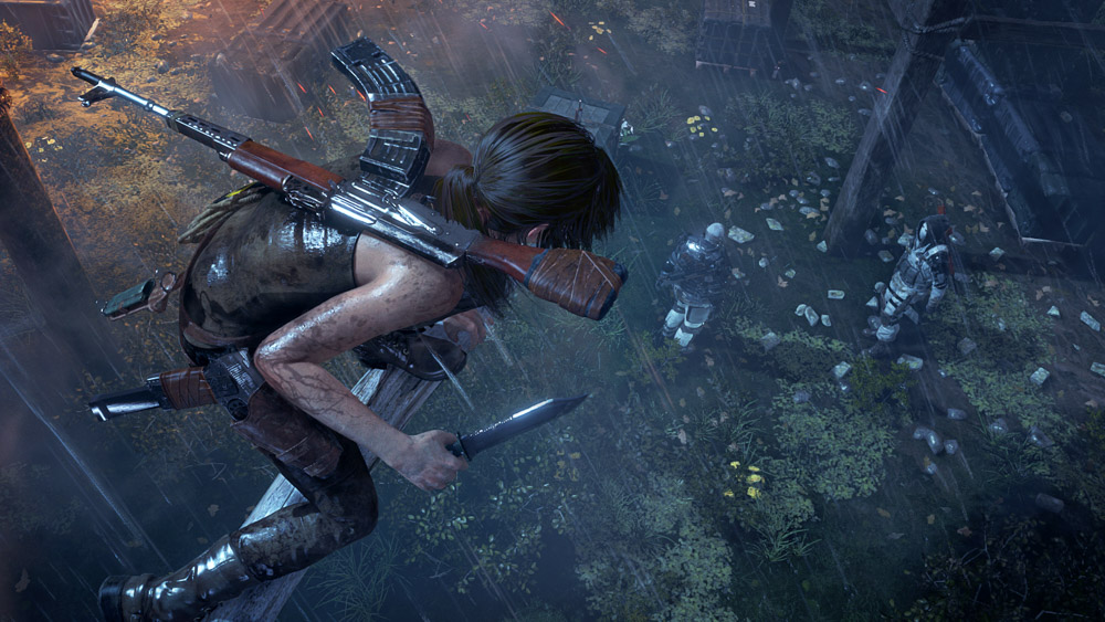 stealth combat is incredibly improved upon from 2013's Tomb Raider