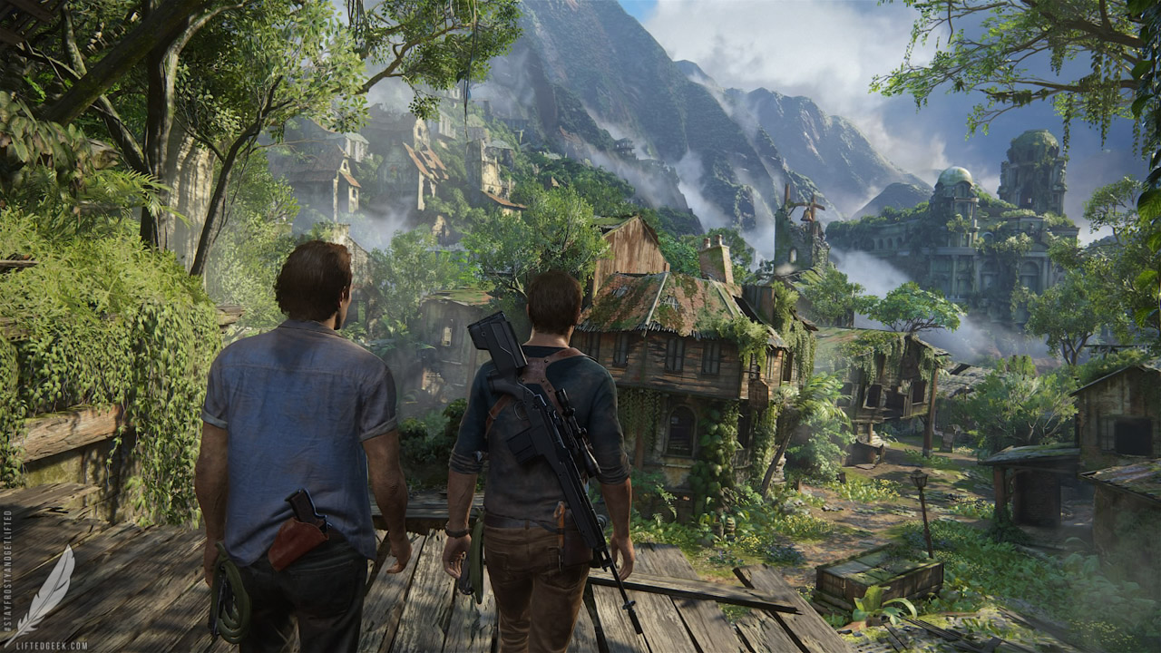 it wouldn't be an Uncharted game without discovering exotic seemingly lost cities