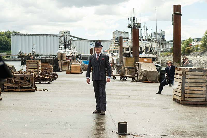 Neal McDonough reprises his role from Arrow as Damien Darhk... one of this season's big-bads on Legends