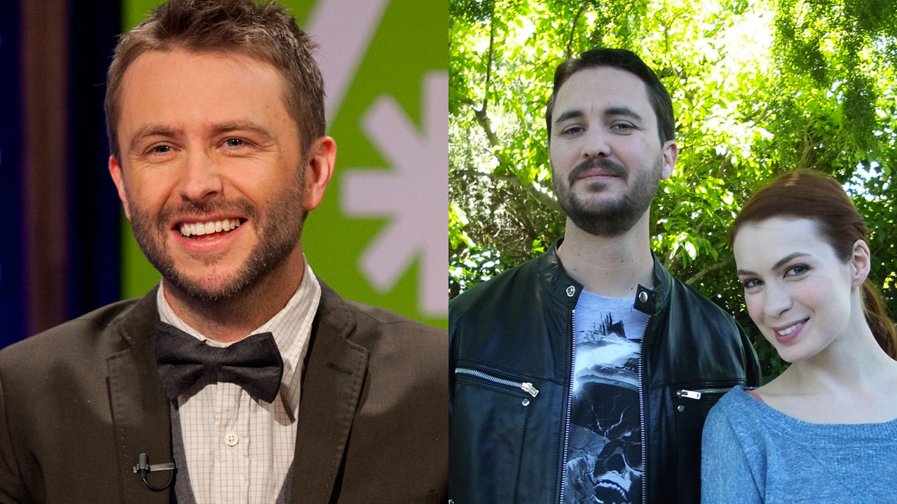 Chris Hardwick of Nerdist and Wil Wheaton/Felicia Day of Geek & Sundry
