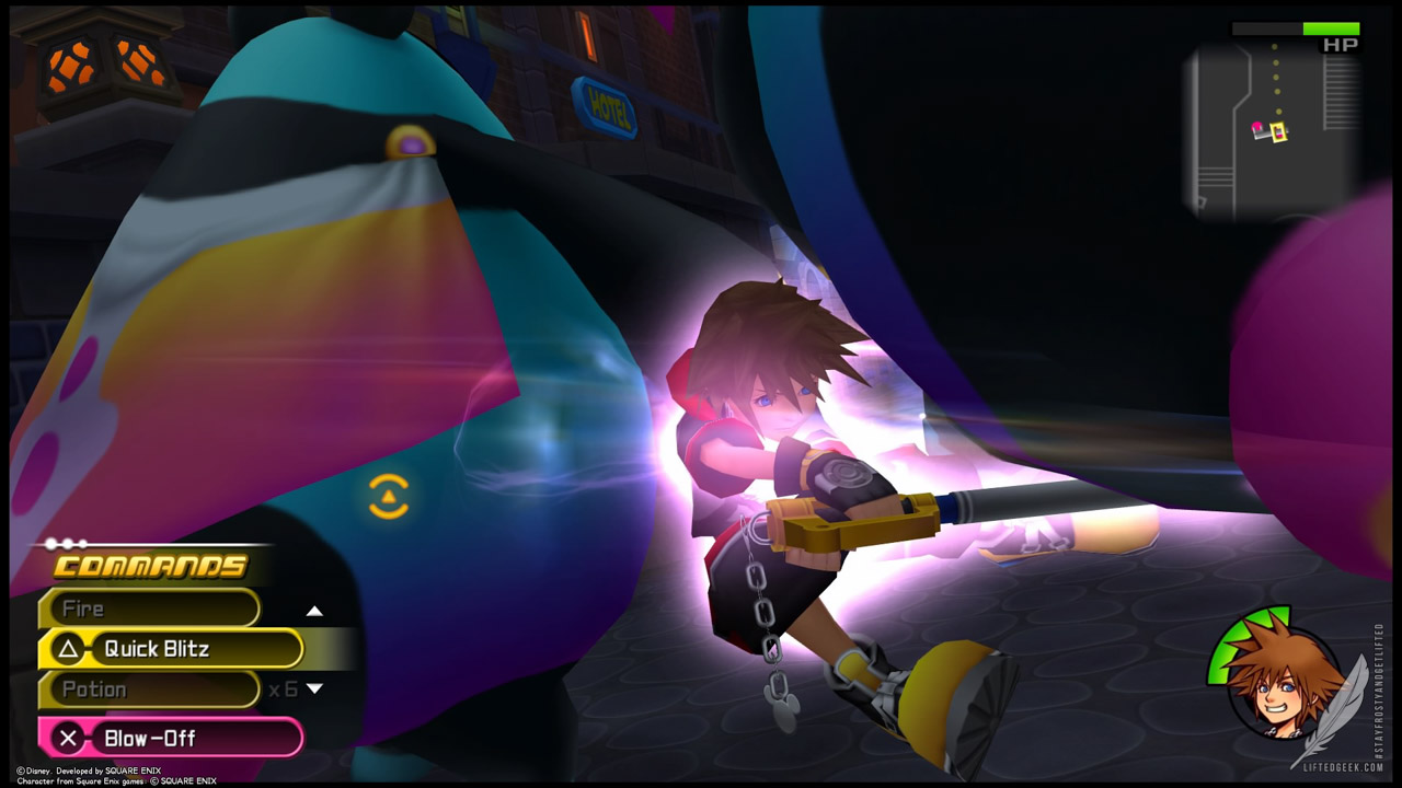 combat is similar to Birth by Sleep