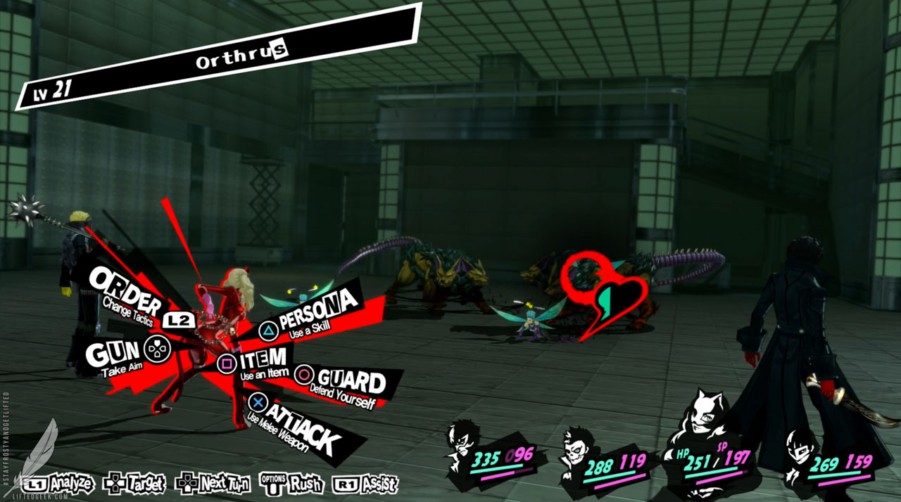 your combat choices