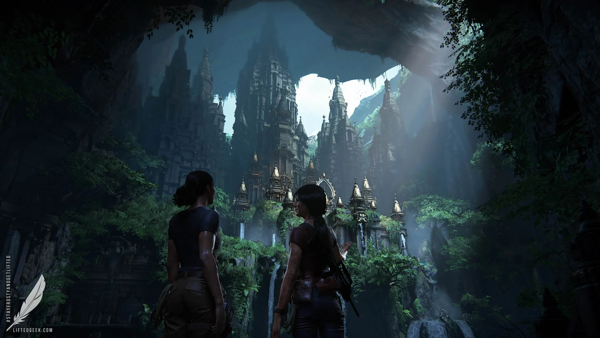 wouldn't be Uncharted without beautiful scenery