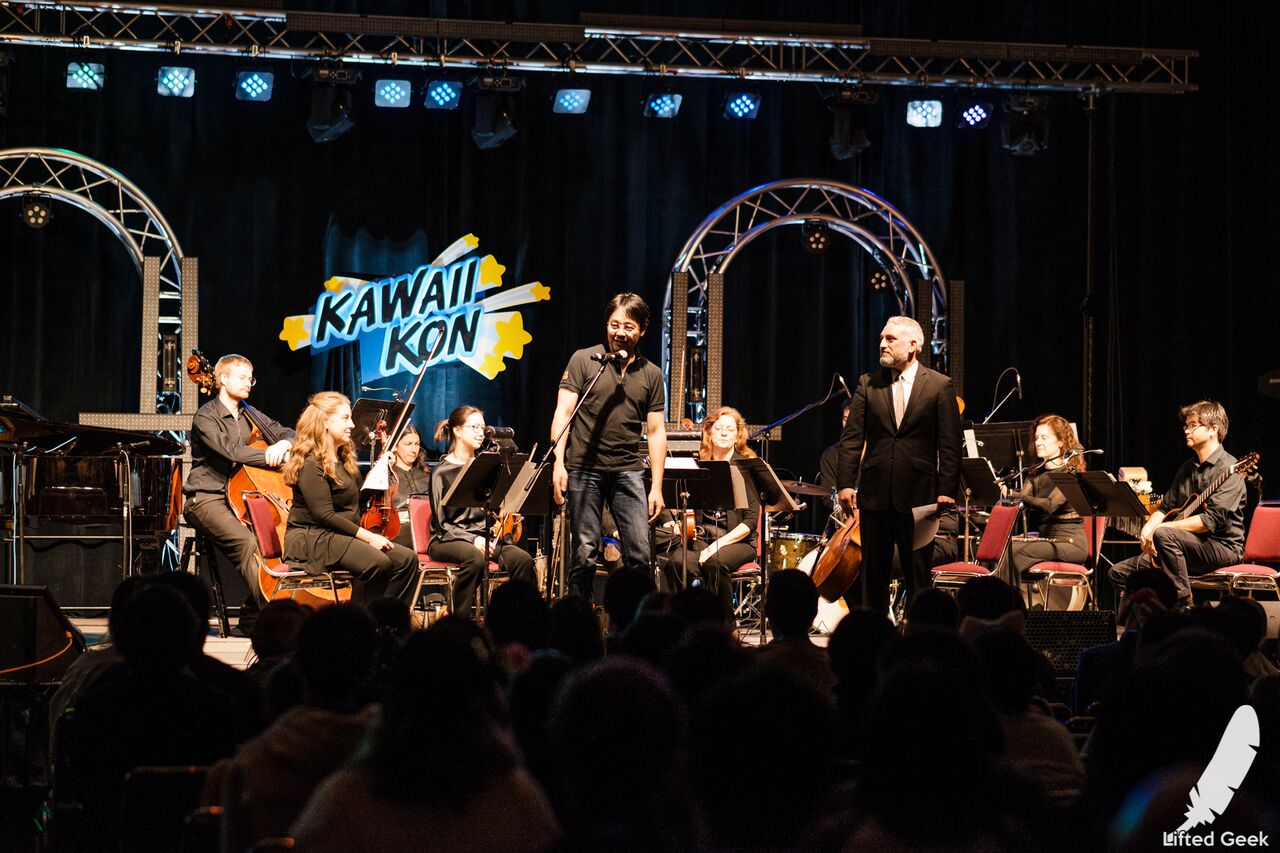 Hitoshi Sakimoto at the Final Fantasy performance