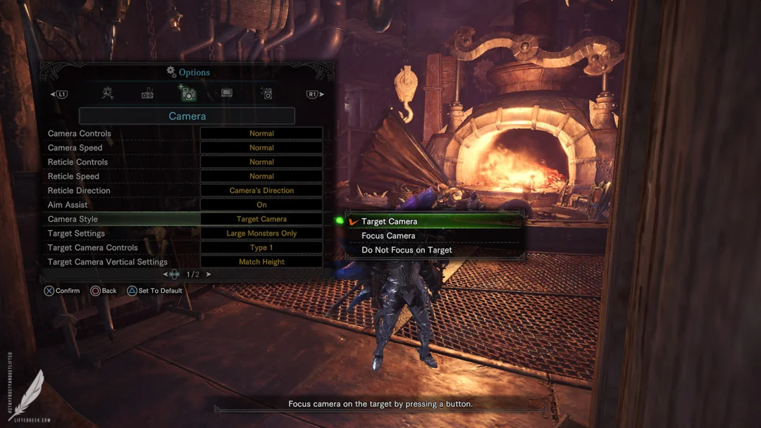 utilizing target camera feels more at home as a MonHun vet