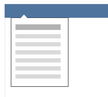 1 column of content 