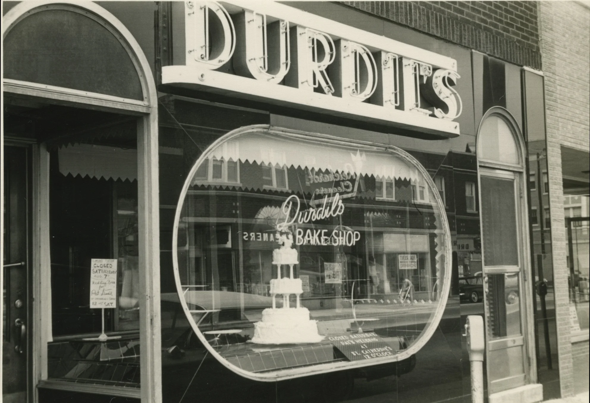 Durdil's bake shop where my mom grew up