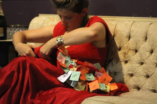 Still from Live performance "Tagged", 2011
