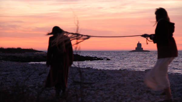 Video still from "Tether," 2011 (with Meredith Esser)