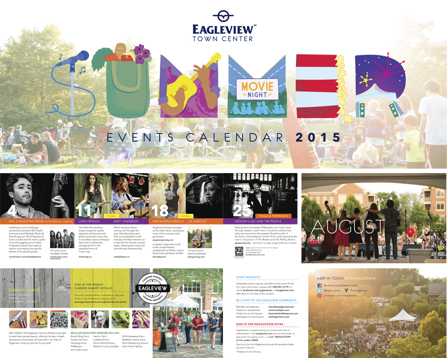 Eagleview Town Center Events Calendar 2015