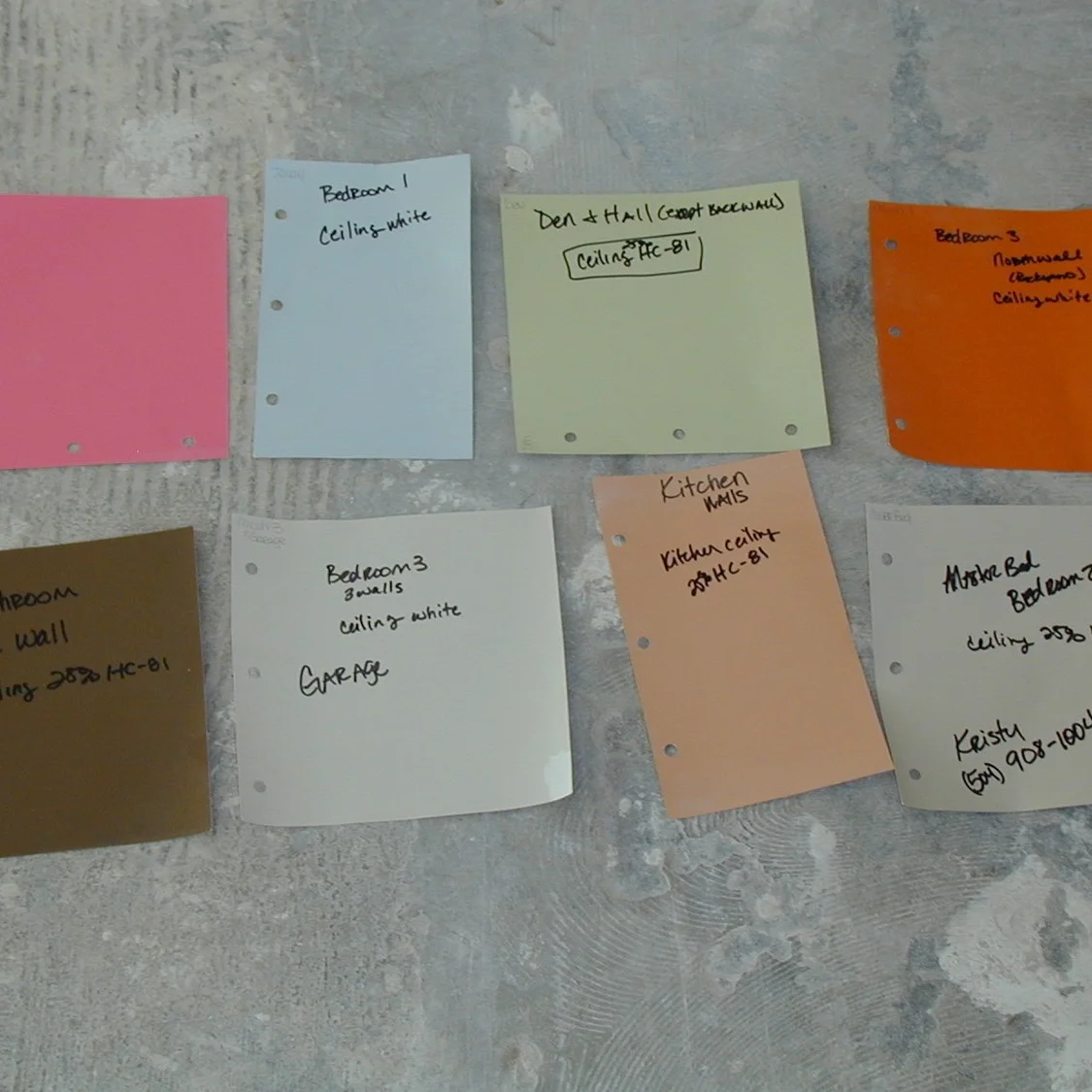 Post-Katrina wall colors, New Orleans, USA