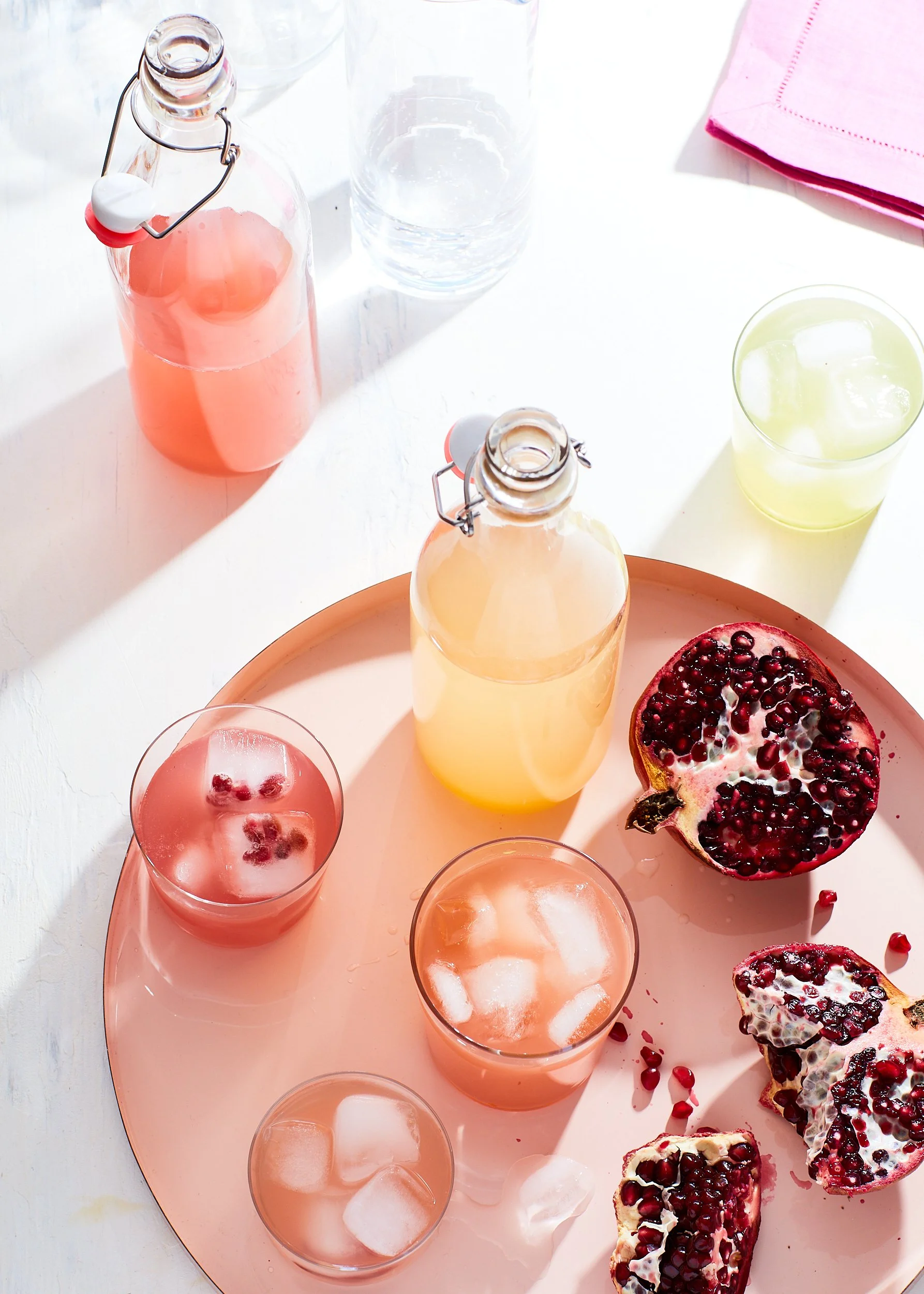 Cups of Kombucha