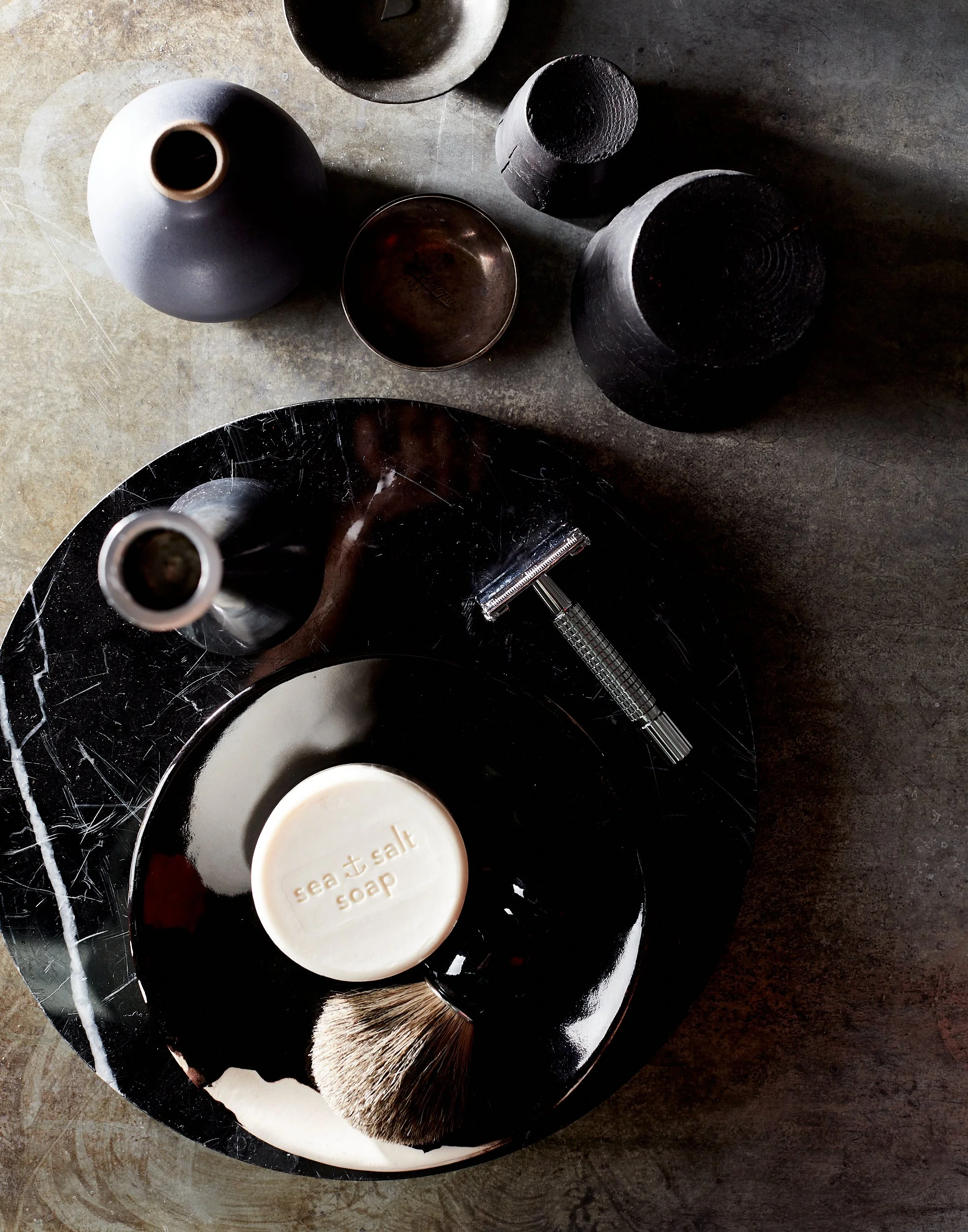 Sea Salt Soap and Razor