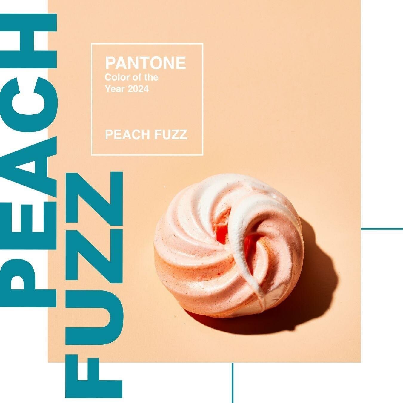 Food stylist and pastry chef @hadleysui approached me with an exciting concept: capturing the essence of the @pantone Color of the Year 2024, affectionately named Peach Fuzz, through food photography. 

Following a lively brainstorming session, we de