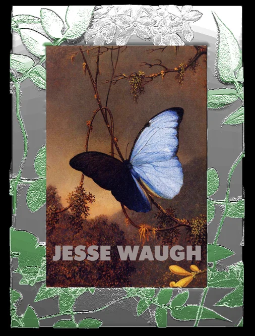 Jesse Waugh "Jasmine Frame" 4X6 2012 Mixed metals, enamel and glass