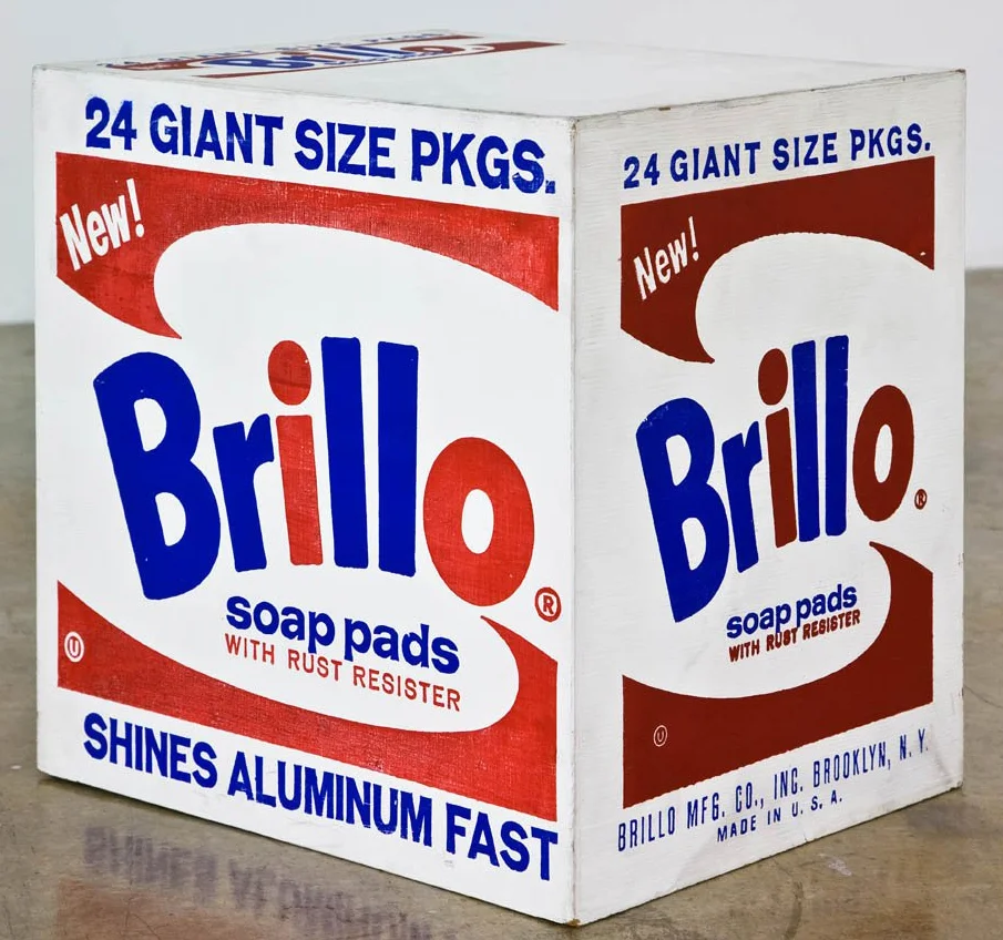 Andy Warhol Brillo Soap Pads 1964-1969 Mixed media