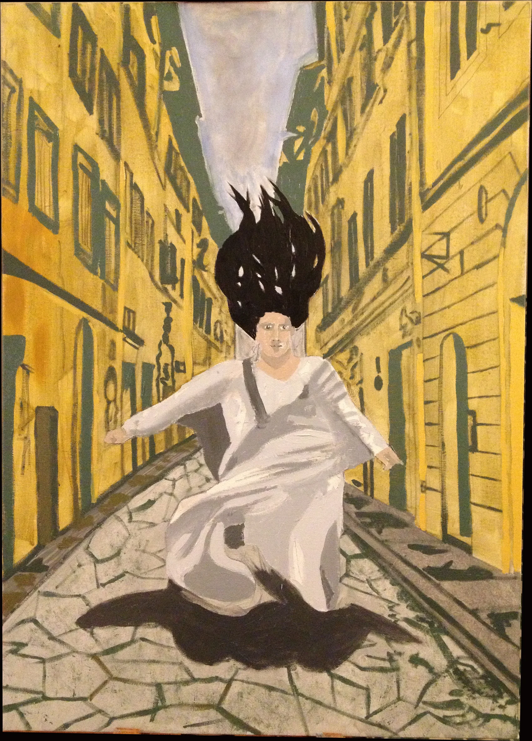 Jesse Waugh 5=6 2013 Oil on canvas