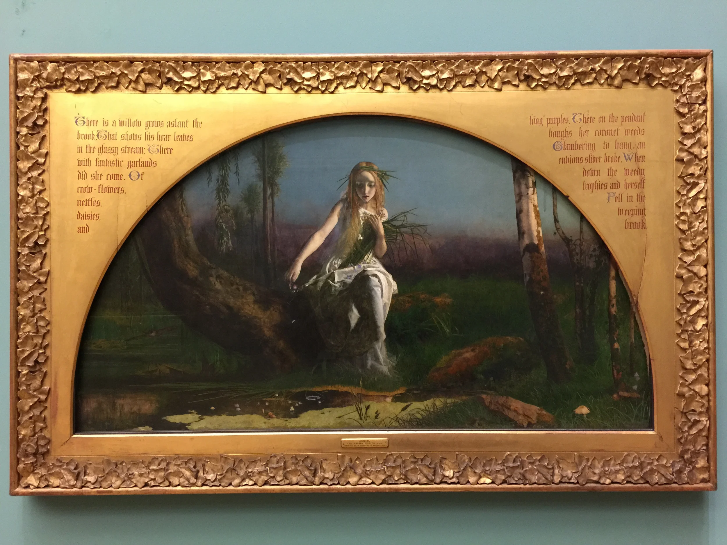 Ophelia by Arthur Hughes