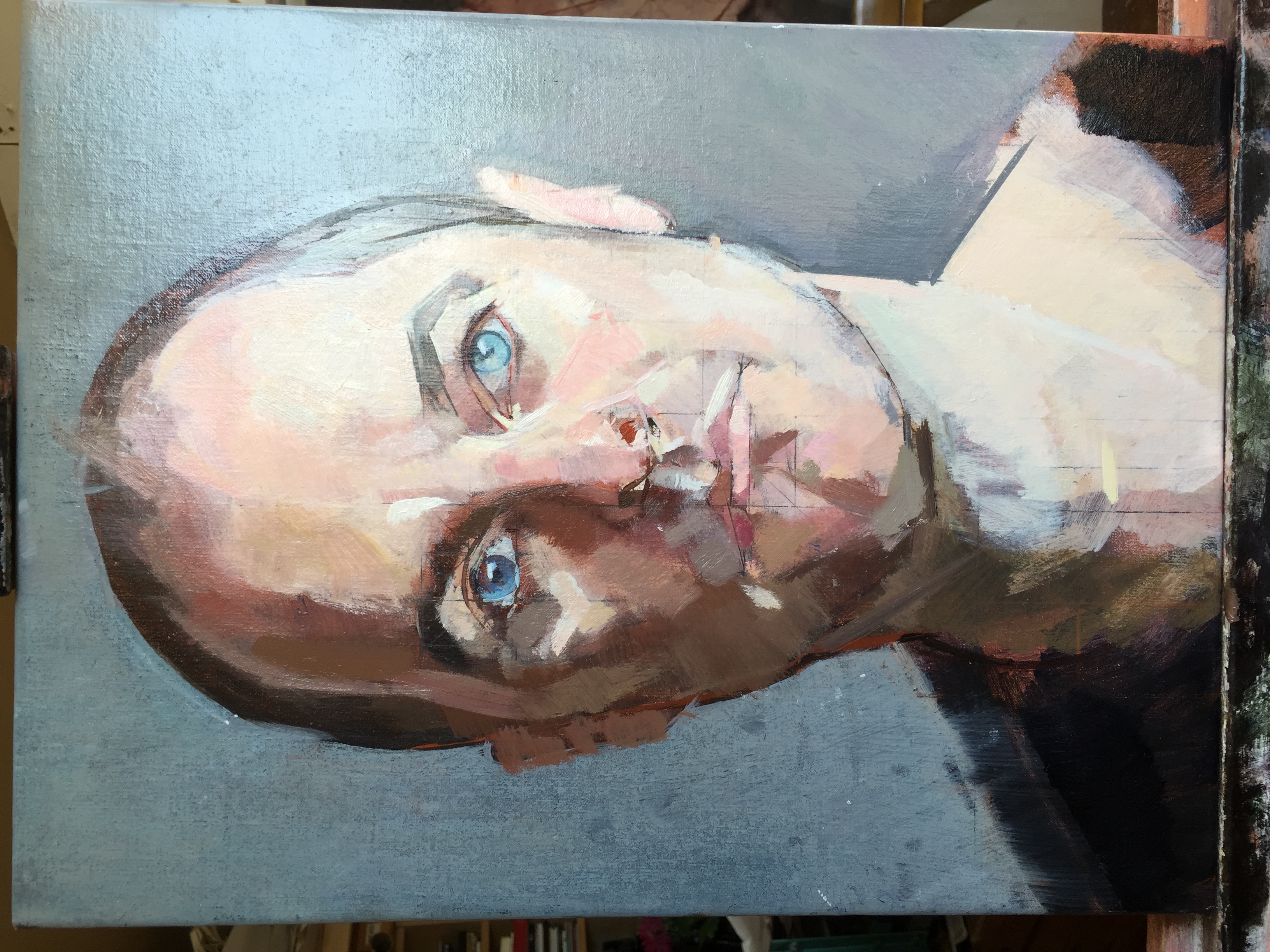 Portrait of Jesse Waugh (Unfinished) by Allan Ramsay