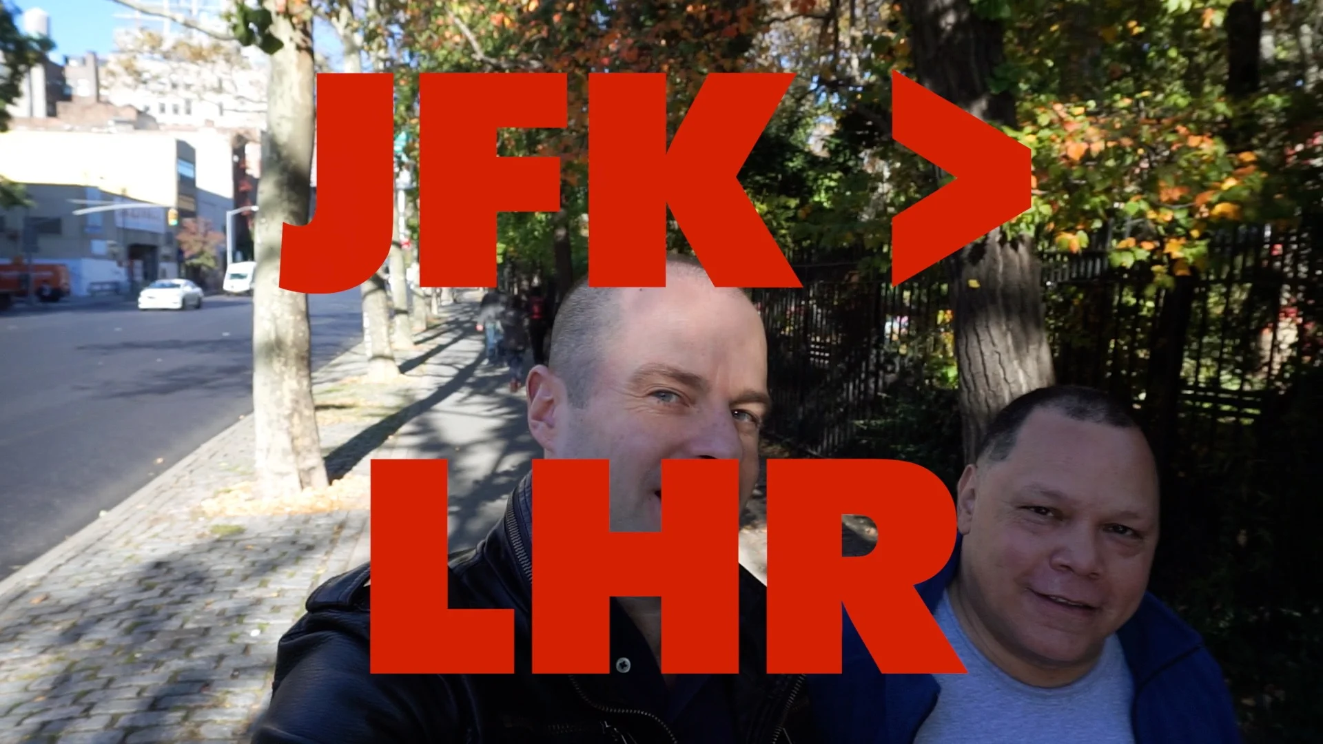 JFK > LHR - JESSE WAUGH ART VLOG