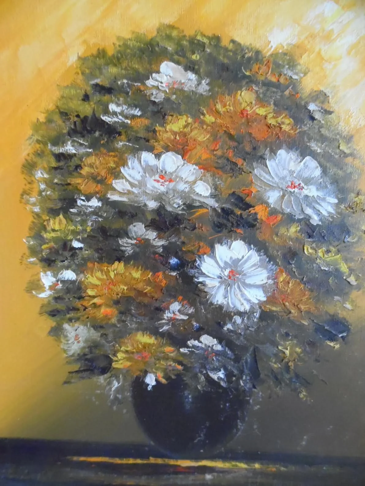 Flowers painting by Audrey Bernice Graydon Waugh