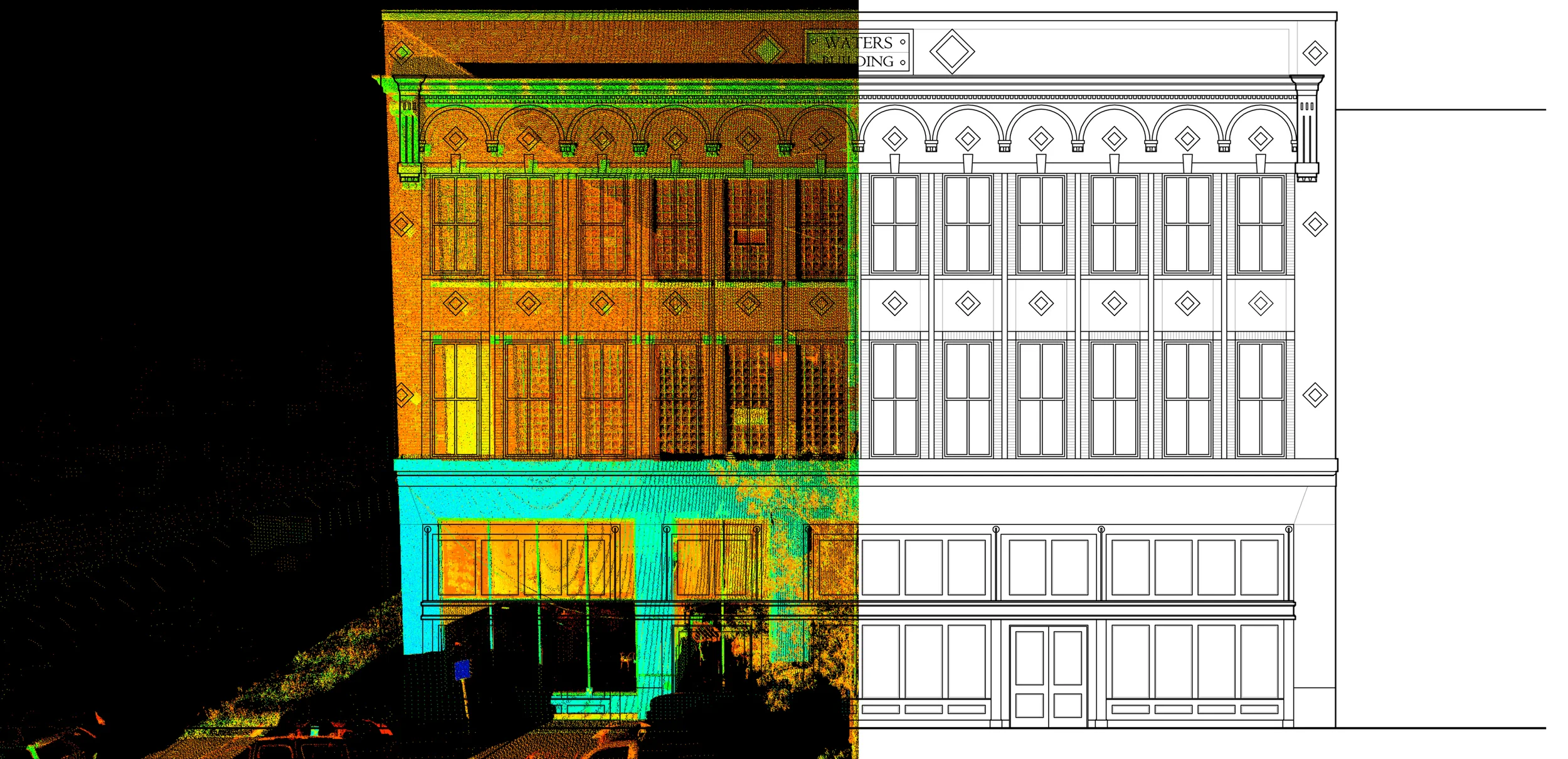 ​Point Cloud Data to CAD Drawings