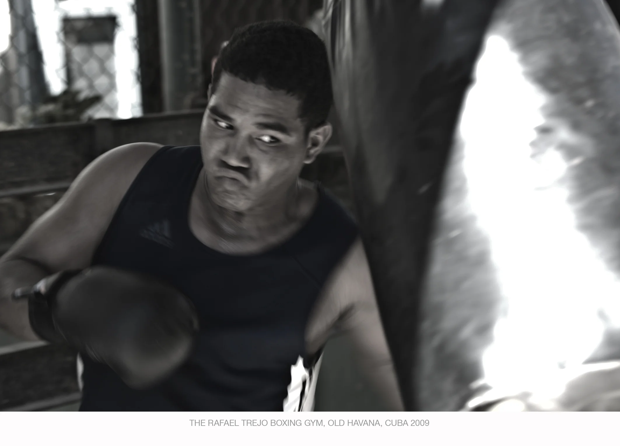 THE RAFAEL TREJO BOXING GYM, OLD HAVANA, CUBA
