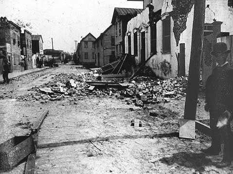 Charleston Earthquake of 1886. photo credit: St. Louis University Archives