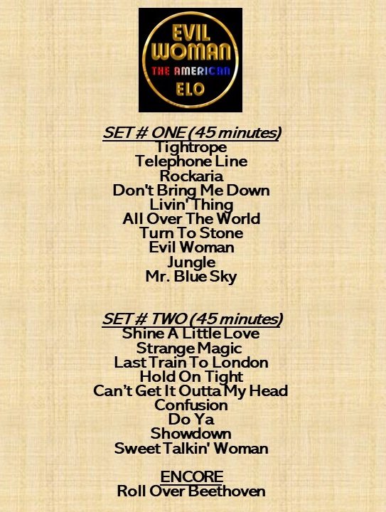 set list evil woman.jpg