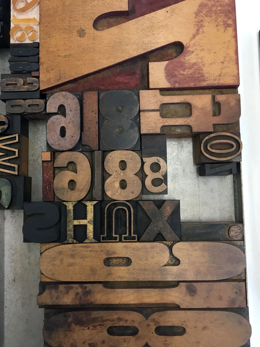 Letterpress studio