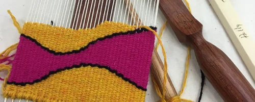 All the little weavings...