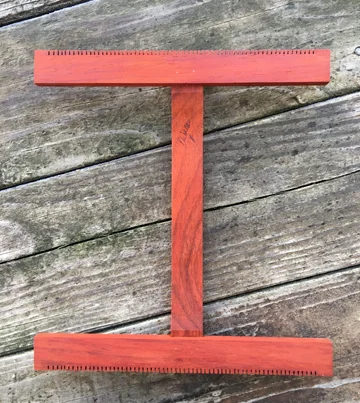 Hokett 8-dent intermediate loom, woods vary.